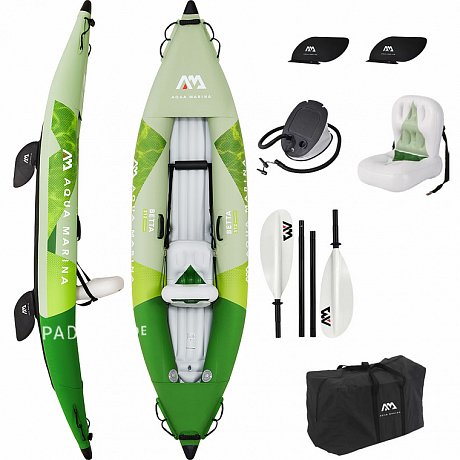 Kajak AQUA MARINA BETTA 312 mit Paddel - aufblasbares Kajak 1-Person