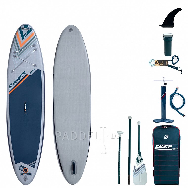 SUP GLADIATOR ORIGIN 10'6 mit Paddel - aufblasbares Stand Up Paddle Board