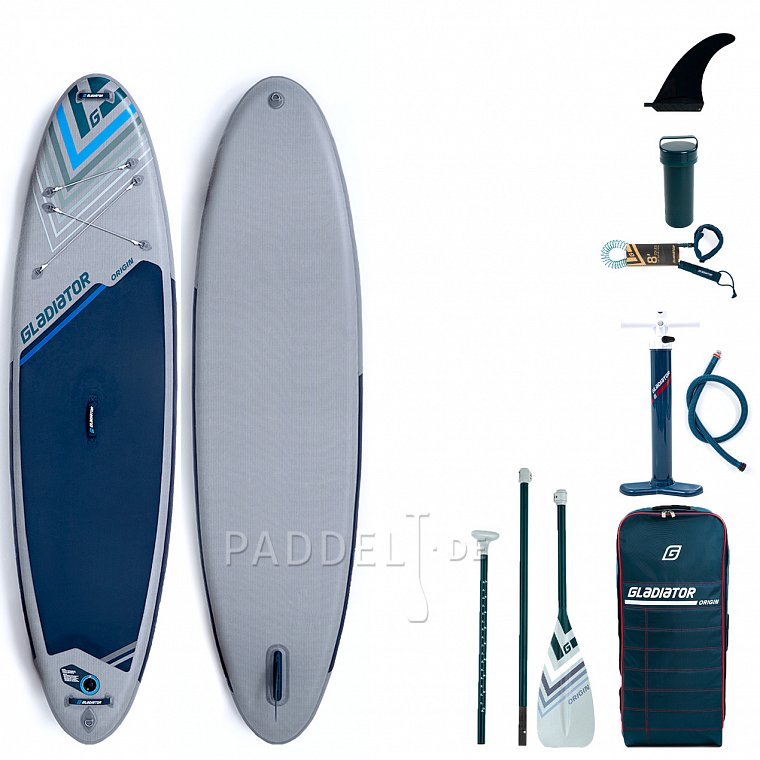 SUP GLADIATOR ORIGIN 10'8 mit Paddel - aufblasbares Stand Up Paddle Board