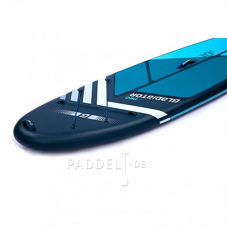 SUP GLADIATOR PRO 10'6 mit Paddel - aufblasbares Stand Up Paddle Board