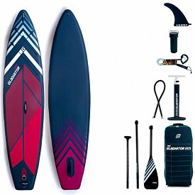 SUP GLADIATOR PRO 11'4 mit Paddel - aufblasbares Stand Up Paddle Board