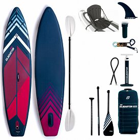 SUP GLADIATOR PRO 11'4 mit Paddel - aufblasbares Stand Up Paddle Board