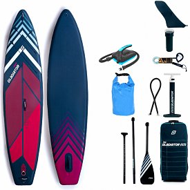 SUP GLADIATOR PRO 11'4 mit Paddel - aufblasbares Stand Up Paddle Board