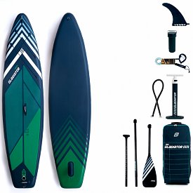 SUP GLADIATOR PRO 11'6  mit Paddel - aufblasbares Stand Up Paddle Board