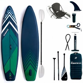 SUP GLADIATOR PRO 11'6  mit Paddel - aufblasbares Stand Up Paddle Board