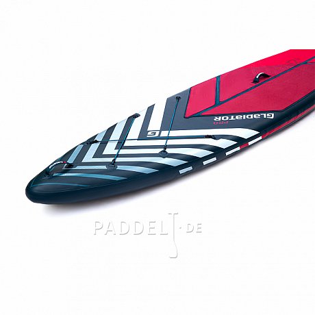 SUP GLADIATOR PRO 12'6 TOURING mit Paddel - aufblasbares Stand Up Paddle Board