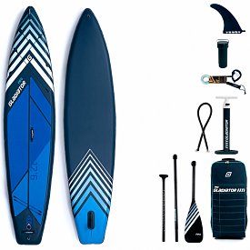 SUP GLADIATOR PRO 12'6 WIDE mit Paddel - aufblasbares Stand Up Paddle Board