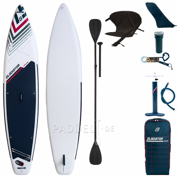 Paddleboard GLADIATOR ORIGIN 12'6 Touring COMBO - nafukovací paddleboard