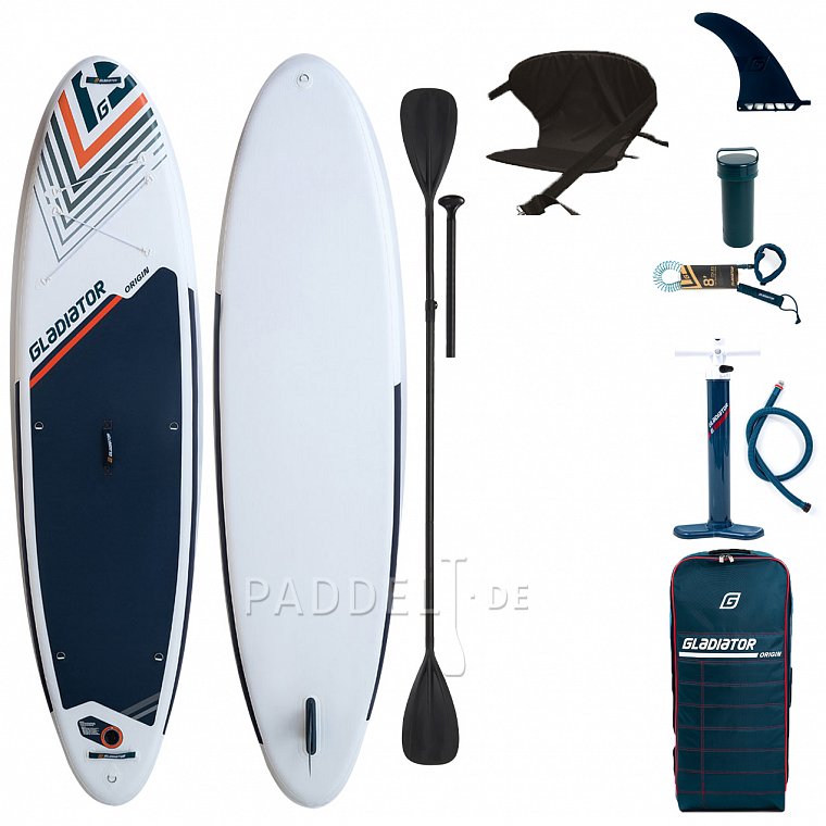 Paddleboard GLADIATOR ORIGIN 10'6 COMBO - nafukovací paddleboard