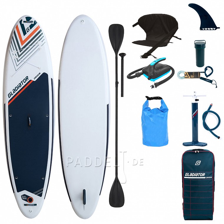 Paddleboard GLADIATOR ORIGIN 10'6 COMBO - nafukovací paddleboard