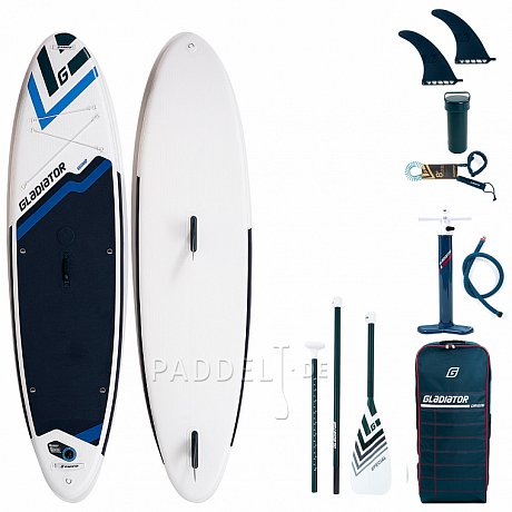 SUP GLADIATOR WindSUP 10'7  SC - aufblasbares Stand Up Paddle Board mit Windsurf Option