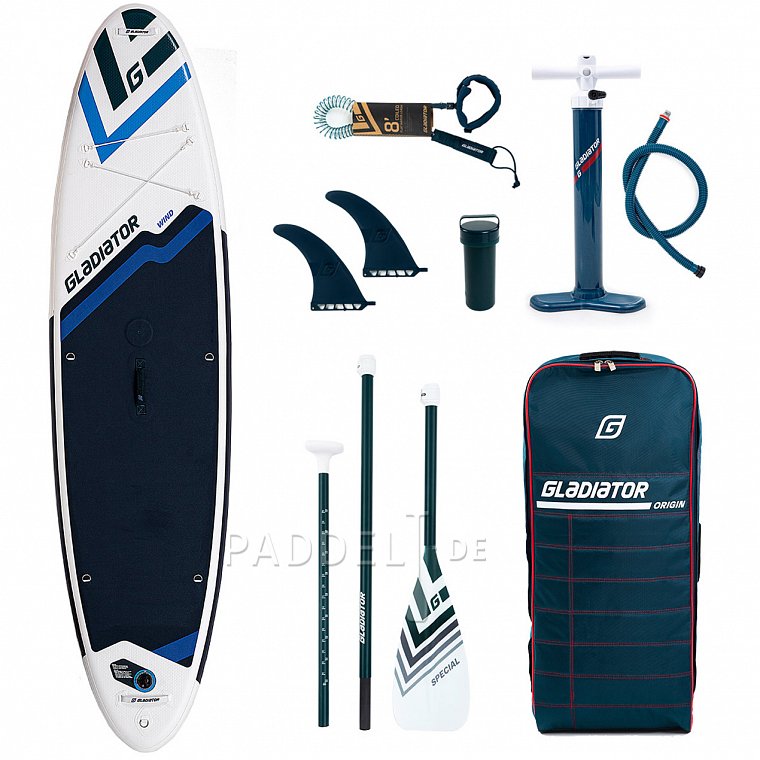 Paddleboard GLADIATOR WindSUP 10'7  SC - nafukovací paddleboard a windsurfing