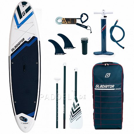 SUP GLADIATOR WindSUP 10'7  SC - aufblasbares Stand Up Paddle Board mit Windsurf Option