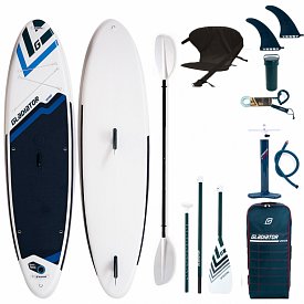 SUP GLADIATOR WindSUP 10'7  SC - aufblasbares Stand Up Paddle Board mit Windsurf Option