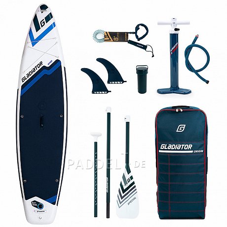 SUP GLADIATOR WindSUP 11'6  SC - aufblasbares Stand Up Paddle Board mit Windsurf Option