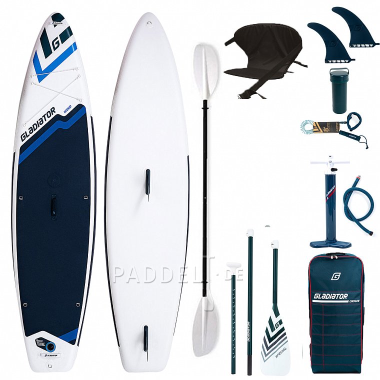 Paddleboard GLADIATOR WindSUP 11'6  SC - nafukovací paddleboard a windsurfing