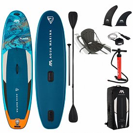 SUP AQUA MARINA Blade 10'6 Modell 2022 - aufblasbares Stand Up Paddle Board mit Windsurf-Option