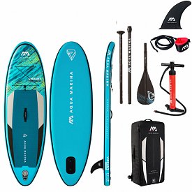 SUP AQUA MARINA VIBRANT 8'0''x28''x4'' Modell 2022 - aufblasbares Stand Up Paddle Board