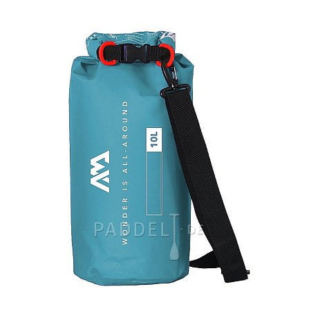 AQUA MARINA Dry Bag 10l blau - wasserdichte Tasche Packsack für SUP