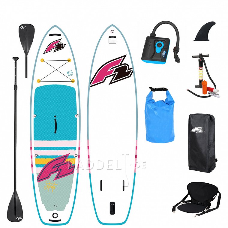 SUP F2 STRATO 10\'0 COMBO WOMEN mit Paddel - aufblasbares Stand Up Paddle  Board Variante: Grund-Set