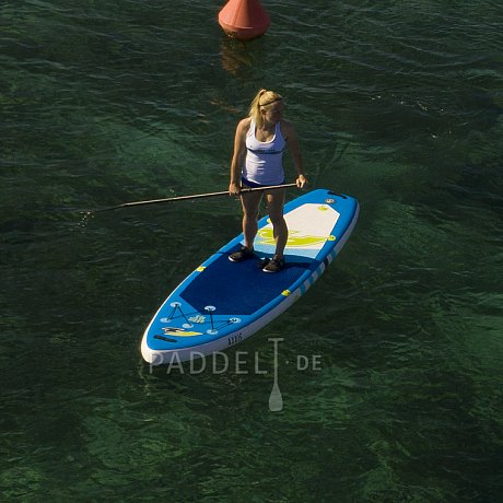 SUP F2 AXXIS 11'6 COMBO BLUE mit Paddel - aufblasbares Stand Up Paddle Board