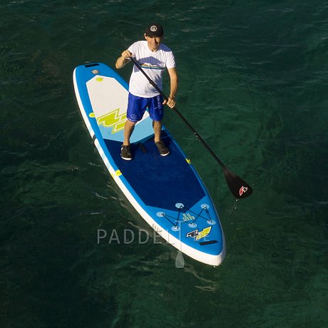 SUP F2 AXXIS 12'2 COMBO BLUE mit Paddel - aufblasbares Stand Up Paddle Board