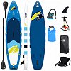 SUP F2 AXXIS 12'2 COMBO BLUE mit Paddel - aufblasbares Stand Up Paddle Board