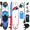 SUP F2 PEAK WINDSURF 11'8 BLUE - aufblasbares Stand Up Paddle Board, Windsurfboard