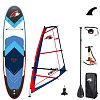 SUP F2 PEAK WINDSURF 11'8 BLUE WindSUP incl. Segel - aufblasbares Stand Up Paddle Board, Windsurfboard