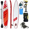 SUP HYDRO FORCE FASTBLAST TECH 12'6 mit Paddel- aufblasbares Stand Up Paddle Board