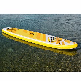 SUP HYDRO FORCE AQUA CRUISER TECH 10'6 mit Paddel - aufblasbares Stand Up Paddle Board
