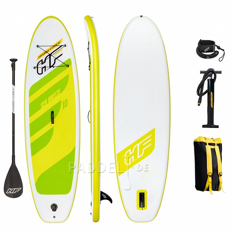 SUP HYDRO FORCE SEA BREEZE 10'0 mit Paddel - aufblasbares Stand Up Paddle Board