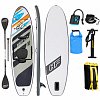 SUP HYDRO FORCE WHITE CAP COMBO 10'0 Set mit Paddel- aufblasbares Stand Up Paddle Board