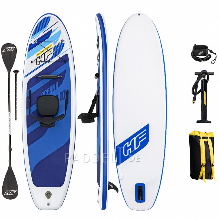 SUP HYDRO FORCE OCEANA COMBO 10'0 Set mit Paddel 2021 - aufblasbares Stand Up Paddle Board