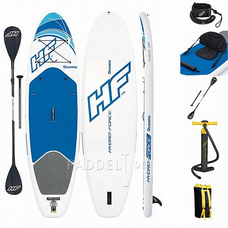 SUP HYDRO FORCE Oceana Combo 10' XL Set - aufblasbares Stand Up Paddle Board