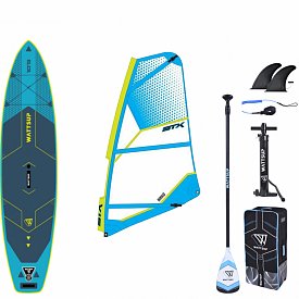 SUP WATTSUP  MAKO 10'5'' WINDSUP mit Paddel incl. Segel - aufblasbares Stand Up Paddle Board