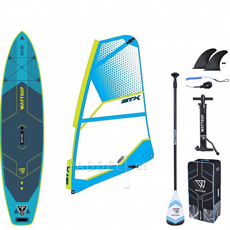 Paddleboard WATTSUP  MAKO 10'5'' WINDSUP - nafukovací paddleboard s pádlem