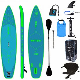 SUP WATTSUP  Pike Combo 11'6'' - aufblasbares Stand Up Paddle Board