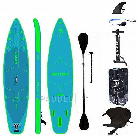 SUP WATTSUP  Bream Combo 10'6''x32''x6' - aufblasbares Stand Up Paddle Board