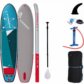 SUP STARBOARD  11'2 x 31'' x 5.5'' iGO ZEN SC mit Paddel - aufblasbares Stand Up Paddle Board