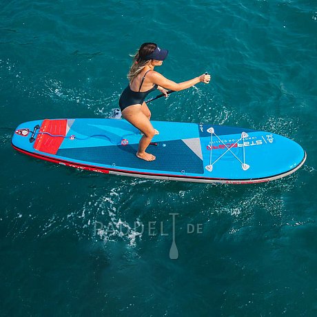 SUP STARBOARD  11'2 x 31'' x 5.5'' iGO ZEN SC mit Paddel - aufblasbares Stand Up Paddle Board