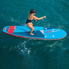 SUP STARBOARD  11'2 x 31'' x 5.5'' iGO ZEN SC mit Paddel - aufblasbares Stand Up Paddle Board