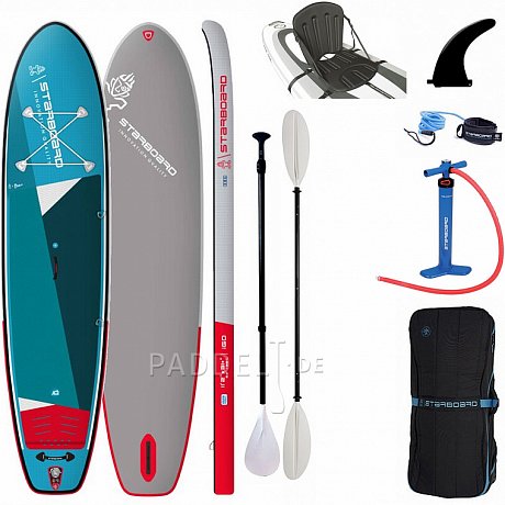 SUP STARBOARD  11'2 x 31'' x 5.5'' iGO ZEN SC mit Paddel - aufblasbares Stand Up Paddle Board