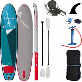 SUP STARBOARD  11'2 x 31'' x 5.5'' iGO ZEN SC mit Paddel - aufblasbares Stand Up Paddle Board