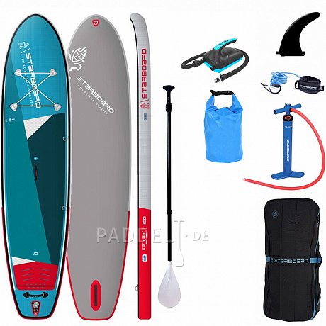 SUP STARBOARD  11'2 x 31'' x 5.5'' iGO ZEN SC mit Paddel - aufblasbares Stand Up Paddle Board