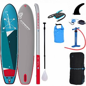 SUP STARBOARD  11'2 x 31'' x 5.5'' iGO ZEN SC mit Paddel - aufblasbares Stand Up Paddle Board