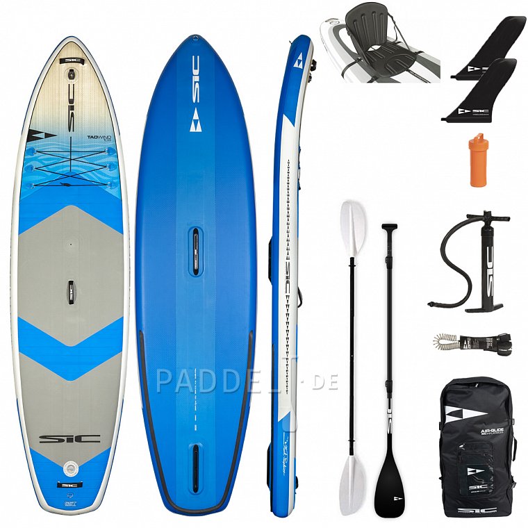 SUP SIC MAUI TAO AIR-GLIDE WIND 10'6 x 32'' -aufblasbares Stand Up Paddle Board mit Windsurf Option