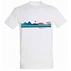 T-Shirt Herren PADDLEFASHION.COM WHITE Baumwolle kurzarm