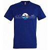 T-Shirt Herren PADDLEFASHION.COM BLUE Baumwolle kurzarm