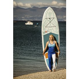 Damen Tank Top elastisch PADDLEBOARDING WAVE